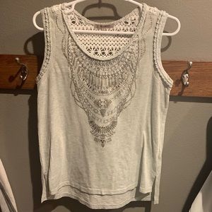 **Miss Me** Sleeveless Detailed Top